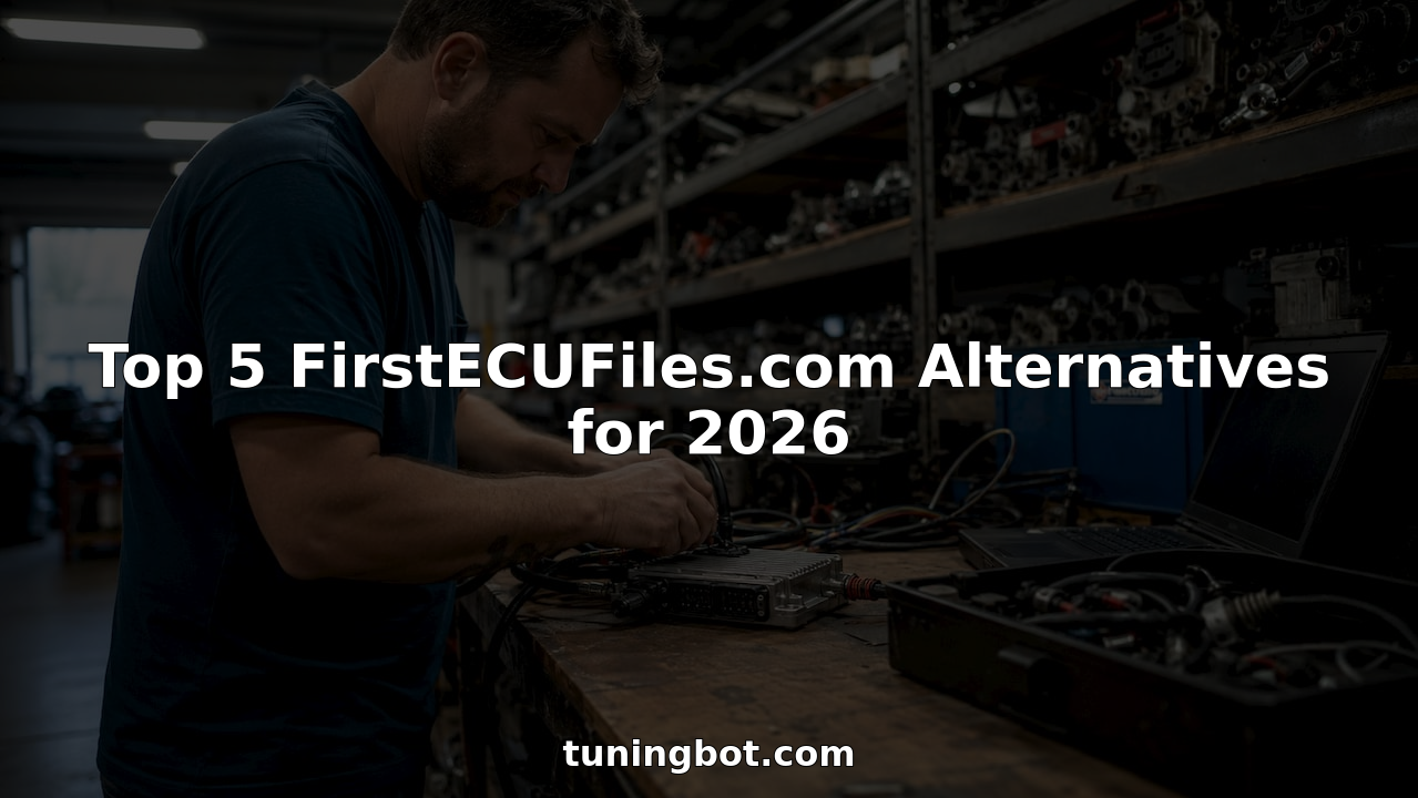 Top 5 Firstecufiles.com Alternatives For 2026 Automotive Technician Tuning Ecu Unit In Workshop