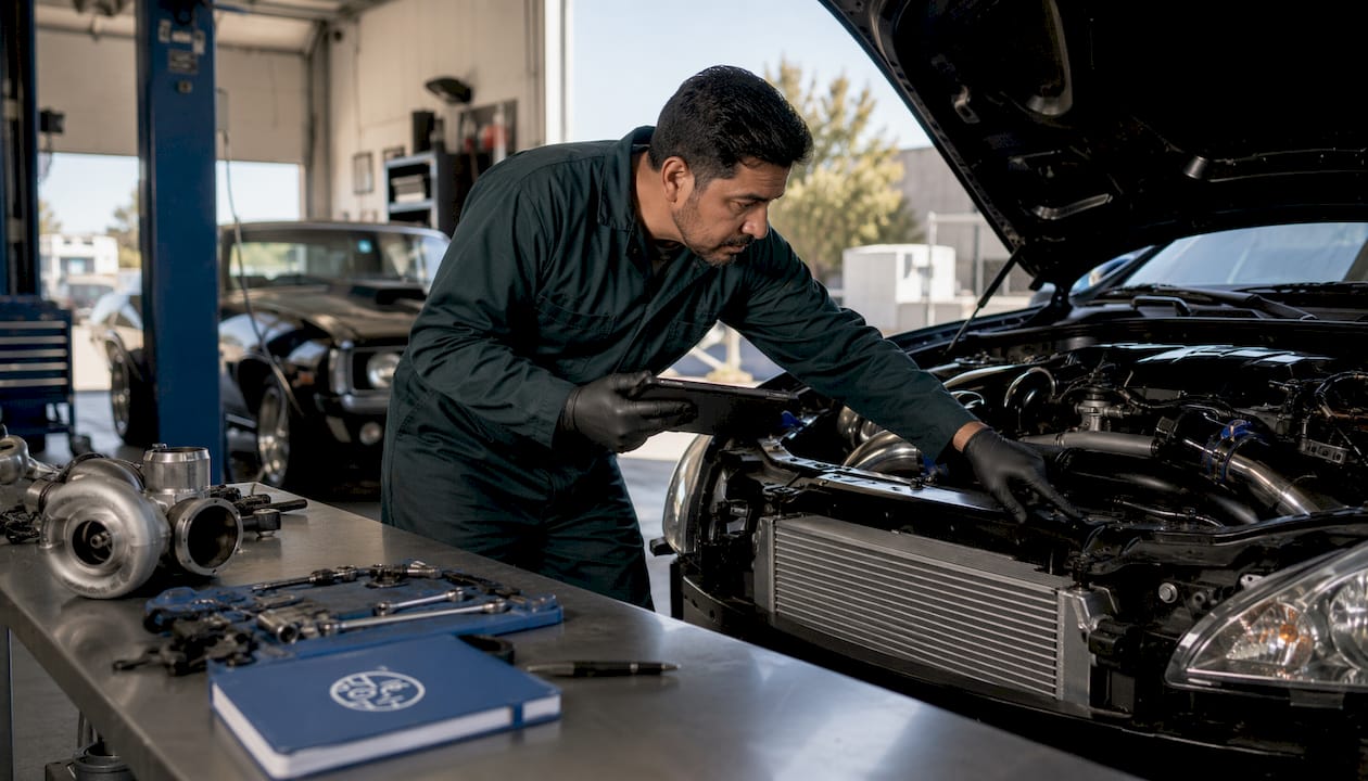 Stage 2 Car: Hardware, Fuel And Calibration Requirements Stage 2 Car — Inspection Of Engine Hardware In A Workshop