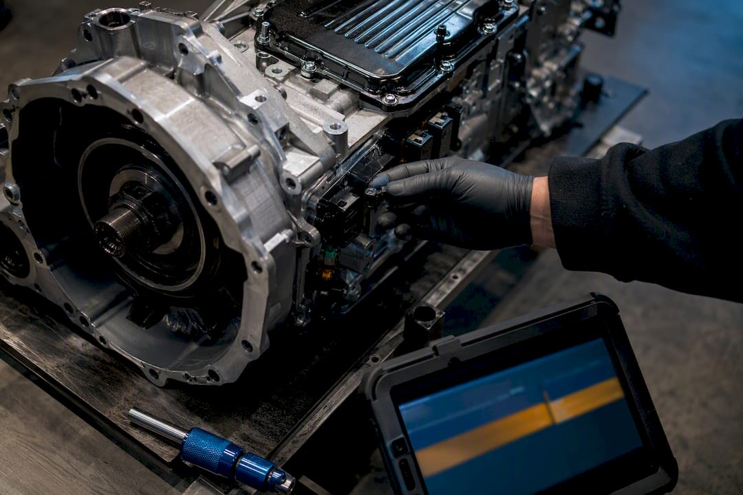 10R80: Software First To Avoid $4,000+ Hardware For Tuners Technician Calibrating An Automatic Transmission Assembly