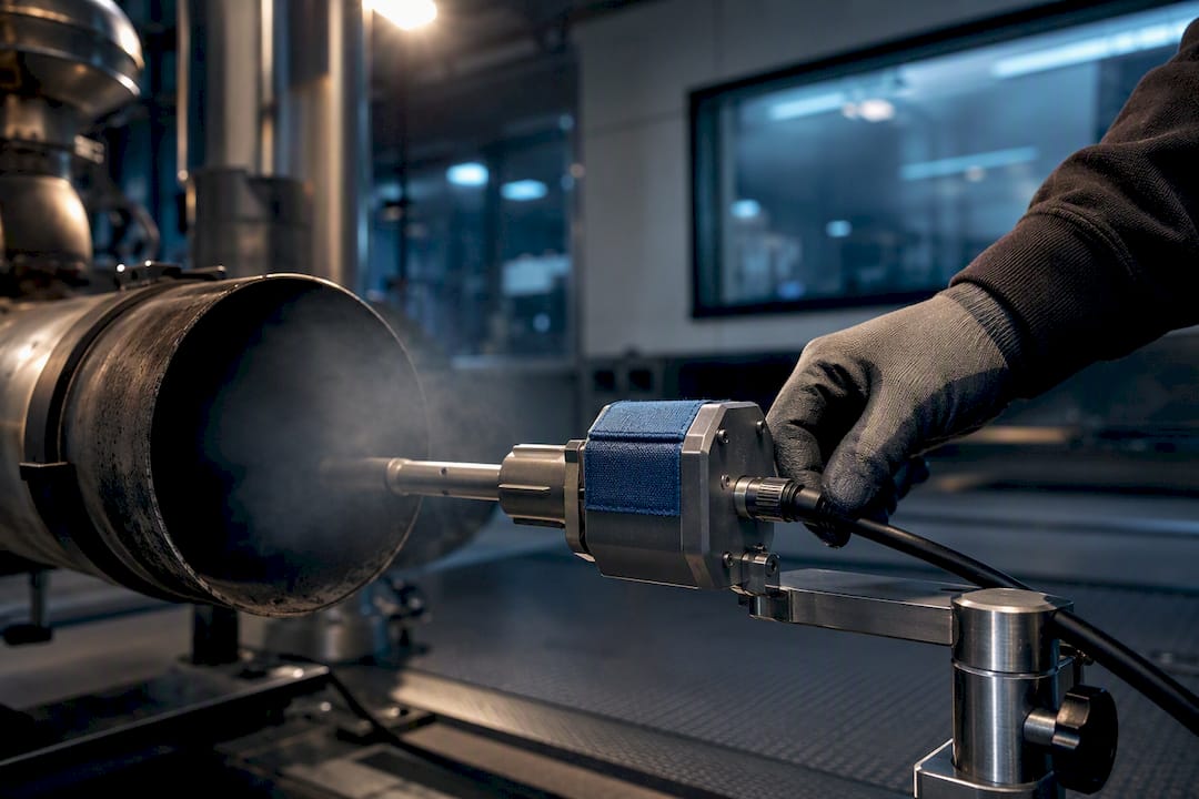 Diesel Smoke Limiter Tuning: Air, Fuel And Validation Diesel Smoke Limiter Tuning — Illustrative Exhaust Measurement Setup