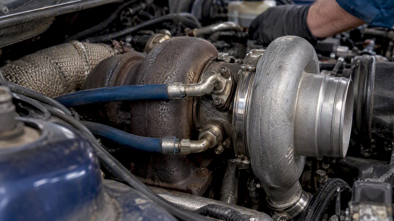 Antilag Tuning: Airflow, Protection And Log Checks Antilag Tuning: Turbocharger With Attached Coolant Lines