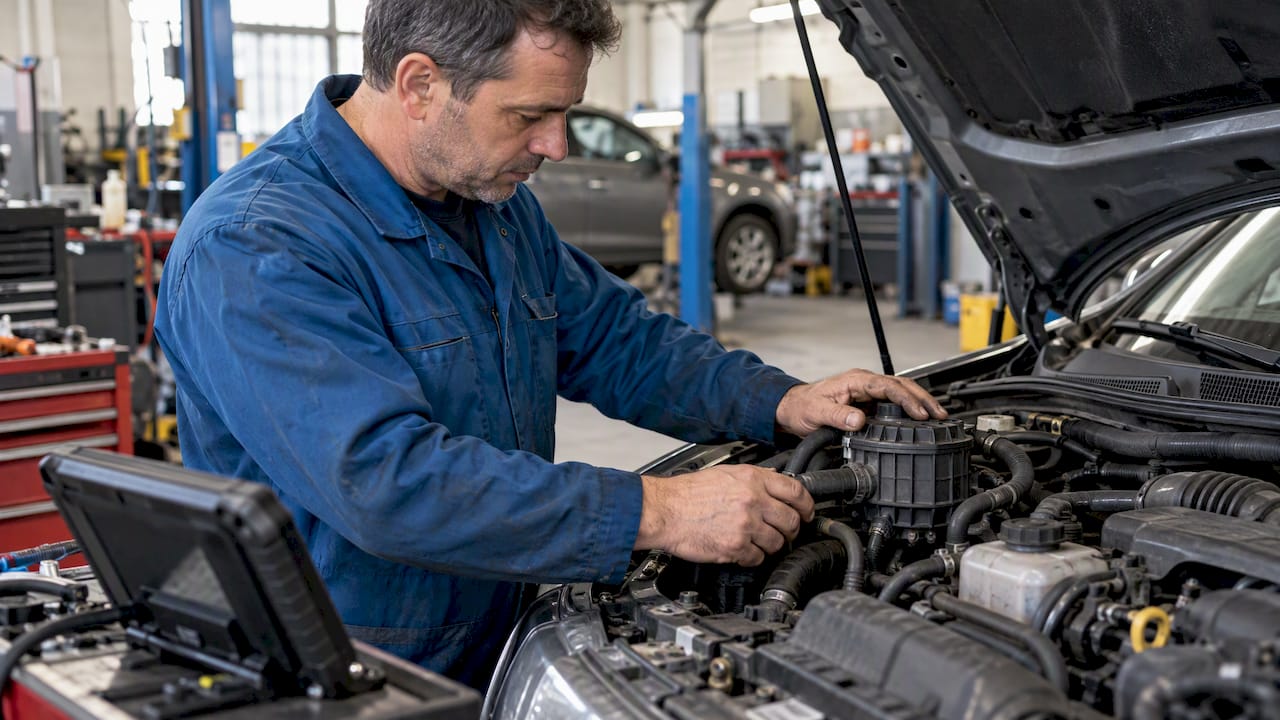 Secondary Air Off: Pump, Valve And Monitoring Diagnosis Secondary Air Off Diagnosis: Inspecting The Air Injection System
