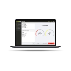 Alientech DynoDrive on-road power and acceleration test running in Alientech Suite with KESS3