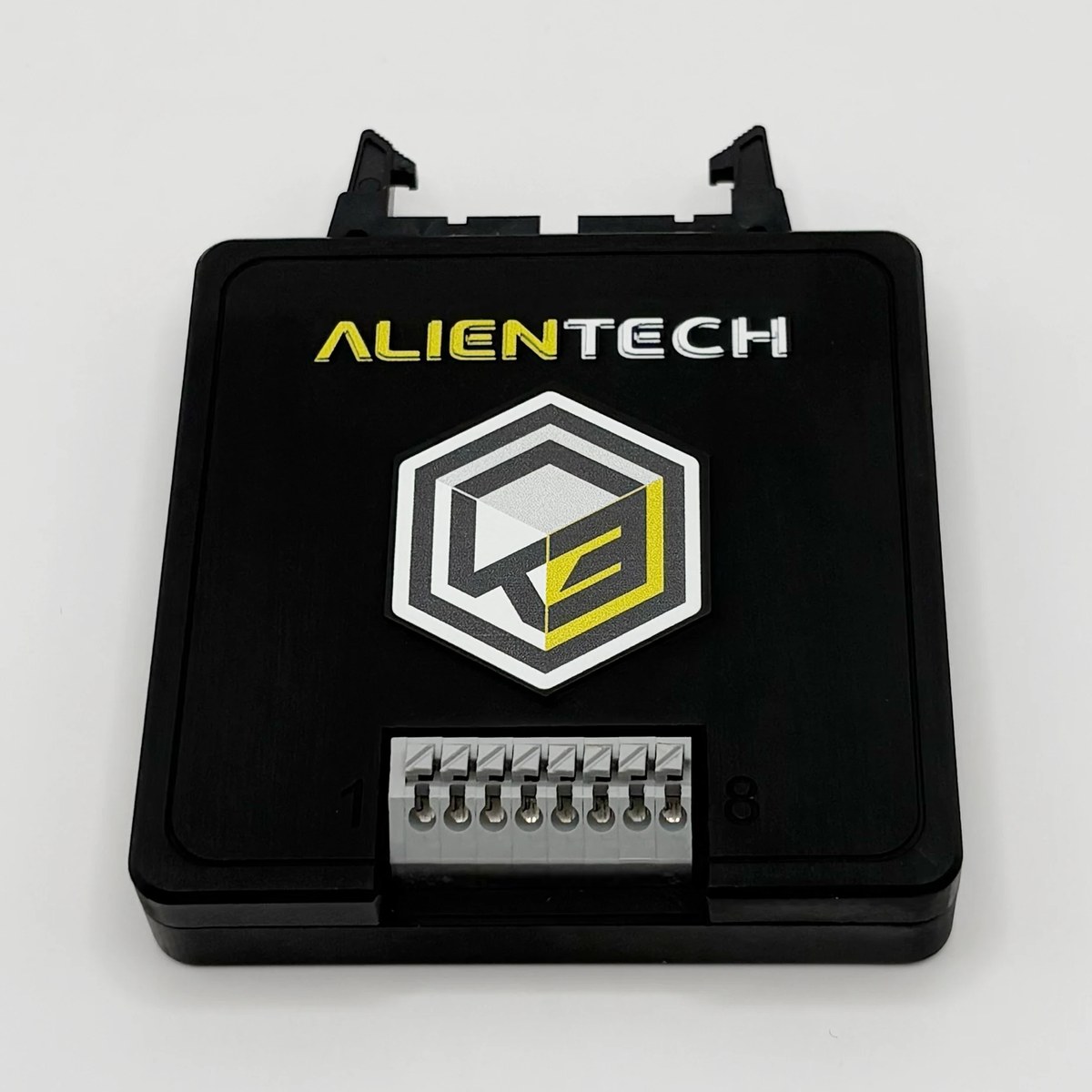 Kess3 Unlock Module – Kit completo Unidade de hardware Alientech Kess3 Unlock Module 14As00T11S - vista frontal com borne de 8 pinos