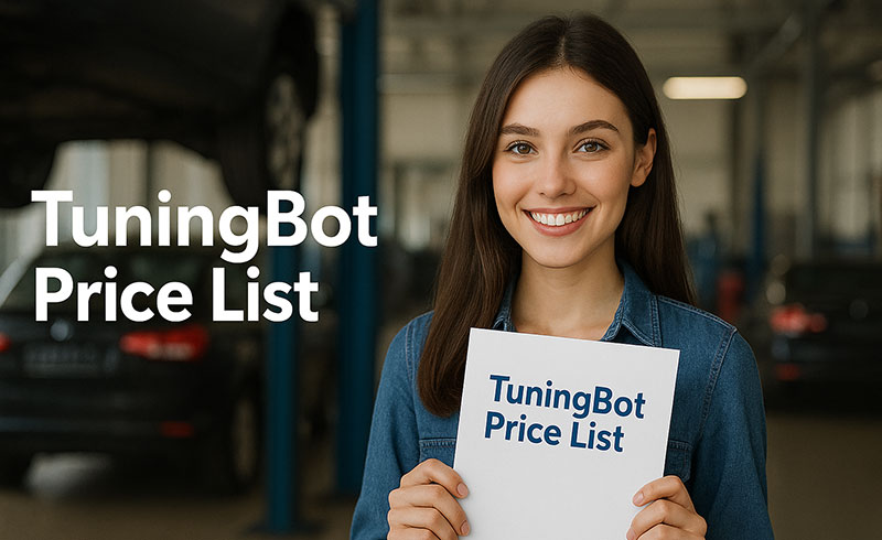 Lista de precios de ECU tuning y precios online de remap